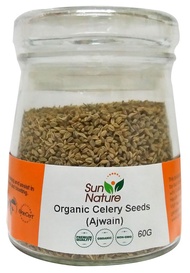 Sun Nature - Organic Ajwain Seeds (Carom) 60G