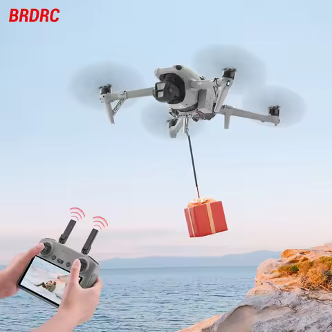 For DJI Air 3/Air 3S Universal Thrower Delivering Wedding Rings/Food/Fishing Bait Quick Release Aird