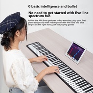 Electronic Handroll Piano Thickened Professional Edition 88 Key Multi Functional Folding Portable Ha