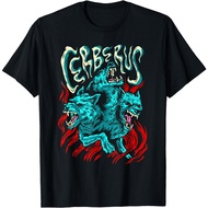 Tops Casual Streetwear  Cerberus Hound Of Hades Greek Mythology T-Shirt Gift
