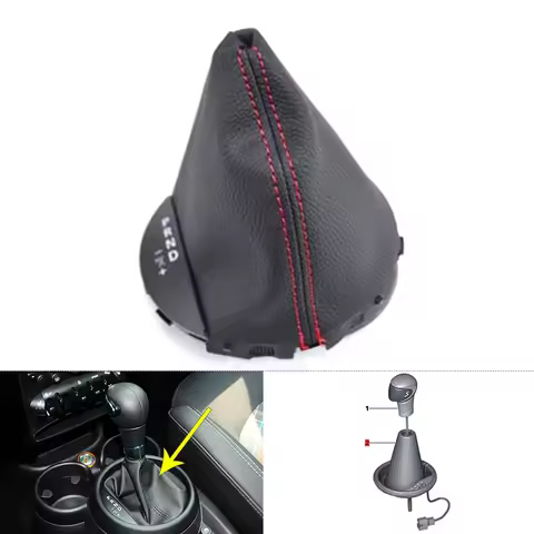 For BMW MINI Paceman R61 11-15 Cooper Countryman R60 09-16 Auto Transmission Gear Shift Lever Boot S