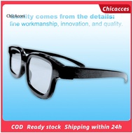 ChicAcces G98 3D Glasses Reusable Fine Workmanship High-definition Image Dimensional Polarized Light TV Movie Eyewear for Xiaomi TV for TCL for Skyworth
