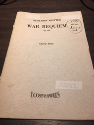 Benjamin Britten War Requiem