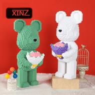 Lego bearbrick bearbrick 36cm Assembled Model XINZ bearbrick jinx Cute Animal Puzzle Toy