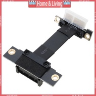 ci PCI-E 3 0 1X To 1X 90Degree Extension Cable for Graphics Card Sound Card