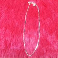 Pure 925 Silver Anklet Women Silver Anklet Chain Bracelet