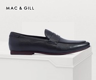 Mac&Gill รองเท้าผู้ชายหนังแท้แบบโลฟเฟอร์ Mac&Gill ANDY Leather Loafer in Black Premium Shoes