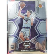 Austin Reaves NBA Card 2021-22 Mosaic Rookie RC 241