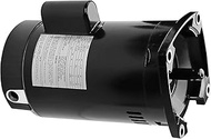 GOMADEIT B2854 Pool Pump Motor 1.5 HP Compatible with A.O. Smith Century B2854 B854, Square Flange, 