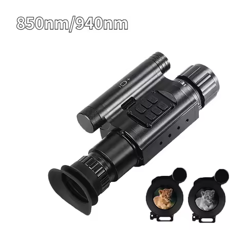 NV075 50mm 940nm/850nm Digital Night Vision Scope Day & Night Hunting Rifle Optics 1080P Resolution 