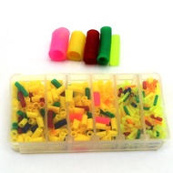 TEMU 1 Set Carp Fishing Accessories Multi Sizes Float Sleeve Assortment Stop Pole Floats For Carp Fi