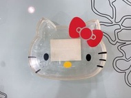 正品 1990 sanrio Hello kitty   大臉 kitty 糖果盒  收納盒   17*14cm