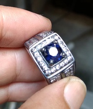 KASHMIR BLUE SAFIR/SAPPHIRE MEMO BIG LAB