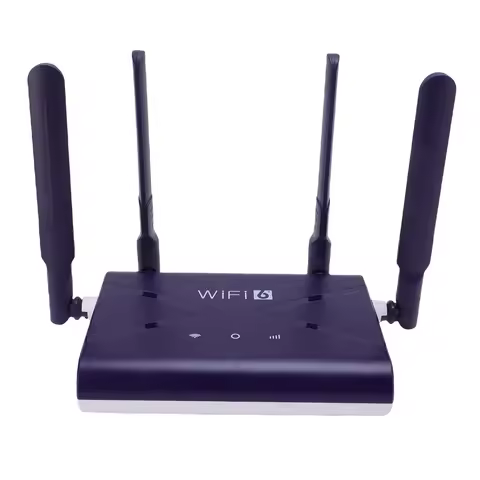 WiFi6 Wireless Router 300Mbps 4G CPE LTE Router with SIM Card Slot 4 Antennae for Phone Laptop PC Wi