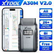 XTOOL A30M OBD2 Scanner, Bidirectional All System Diagnostic with Free Updates, 26 Resets, FCA CANFD