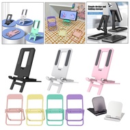 1/2/5Pcs Portable Foldable Mobile Phone Holder / Universal Cell Phone Stand for iPad iPhone Samsung / Creative Folding Phone Holder Bracket Mobile Phone Accessories