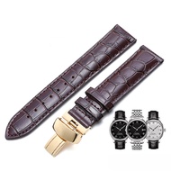 สายนาฬิกาหนังแท้ CVBGF สำหรับ Tissot Le Locle T41 T006สายนาฬิกา PRC200สายรัดข้อมือ1853ขนาด18 19 20 2