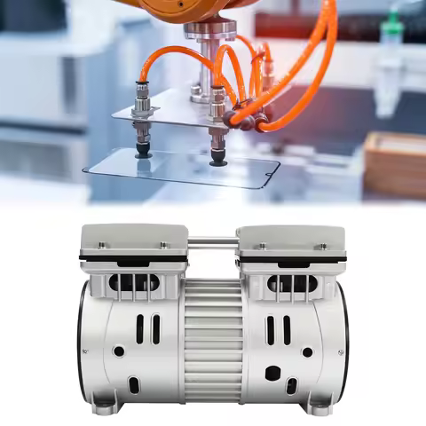 550W 125L/min 4.5CFM Oilless Air Pump Compressor Vacuum Pump Head Air Mute Copper Motor 1700rpm