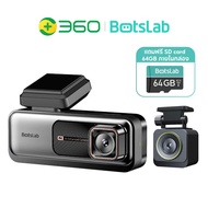 360 Botslab กล้องติดรถยนต์ รุ่น G980H กล้องติดรถยนต์อัจฉริยะ ทั้งกล้องหน้าและกล้องหลัง ตรวจจับและแจ้