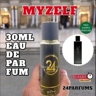 24 PARFUMS MY ZELF MINYAK WANGI LELAKI EDP
