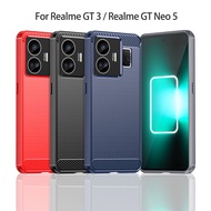 Shockproof Casing for Realme C55 C53 C51 C35 C31 C33 C30 C30S Realme GT3 GT5 GT Neo3 Neo5 Neo 3 5 Narzo N55 N53 N300 Narzo 50i Prime 60 Pro 60X Soft Carbon Phone Case
