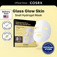 [NEW] COSRX Advanced Snail Mucin Glass Glow Hydrogel Mask 3 sheets/Glass Skin/Snail Mucin