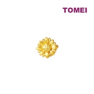 TOMEI Sunflower Charm Yellow Gold 916