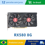 Veineda Graphics cards RX580 8GB 256Bit 2048SP GDDR5 Graphics Cards For RX 580 Series Cards RX580 Di