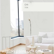 CHI 7236 ( 1 LITER ) 1L JOTUN PAINT INTERIOR / EASY CLEAN / MAJESTIC TRUE BEAUTY SHEEN / HEAVY DUTY 
