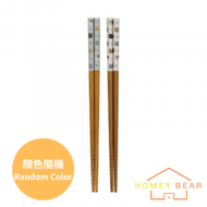 Tanaka Hashiten - 貓咪竹筷子 22.5cm 1對(顏色隨機)(平行進口)