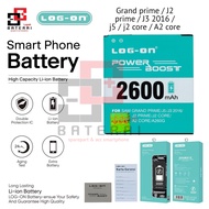 Log On - Samsung J2 prime G532 / Grand Prime G530 / J3 2016 J320 / J5 2015 J500 / J2 PRO / J2 CORE Power Boost Double Protection IC Battery Baterai Batre