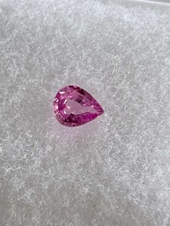 พิงค์แซฟไฟร์ น้ำหนัก 0.49 กะรัต ขนาด 5.5x4.5 มม
