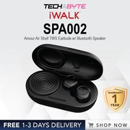 iWALK SPA002 Amour Air Shell TWS Earbuds w/ Bluetooth Speaker