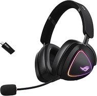 ASUS ROG DELTA II Gaming Headset, Up to 110 Hours of Battery Life, Lightweight 11.2 oz (318 g), Dome