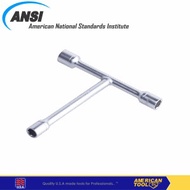 3-Way T-Socket Wrench 3-Way T-Socket 8 10 12 14 mm American Tool
