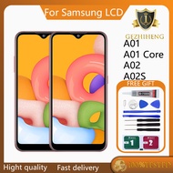 Original For Samsung Galaxy A01 A01 Core A02 A02S LCD Display Touch Screen With Frame Replacement