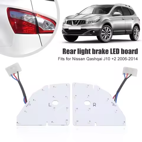 Left Right LED Rear Brake Light Board Part For Nissan Qashqai J10 2 2006‑2014 B003339B B003338B Auto