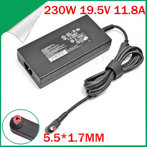 19.5V 11.8A 230W 5.5*1.7MM Laptop AC Adapter Charger For Acer Shadow Knight Engine N17C1 N20C1 NITRO
