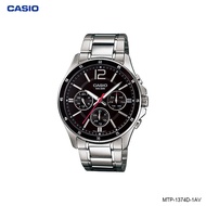 นาฬิกา CASIO นาฬิกาข้อมือ ผู้ชาย สายแสตนเลส รุ่น MTP-1374D MTP-1374D-1A MTP-1374D-1A2 MTP-1374D-2A MTP-1374D-2A2 MTP-1374D-5A