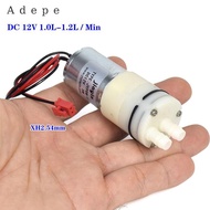 [Adepe] 12V Micro Diaphragm Pump Compact Water Pressure Booster Mini Pump for RV Water Dispenser DIY