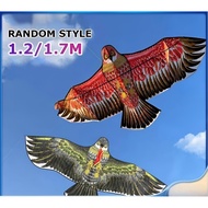 1.2/1.7M Jumbo Eagle Kite Painted Cloth Eagle Kite Toy Kite