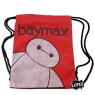 Baymax Mesh Bag Goodiebag/ Hero 6 Robot Baymax Doll Hiro Drawstringbag Baymax Lopez Doll