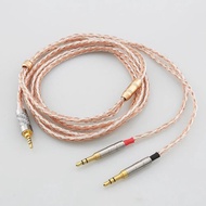 2.5mm Balanced 16 Core OCC Silver Plated Mixed Headphone  Cable For Hifiman Sundara Ananda HE1000se 