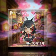 【AOWOBOX】Good Smile 黏土人 1856 Hololive 大神澪 手辦 高透主題展示盒 展示箱 display box 亞加力 模型盒 亞加力展示盒 燈