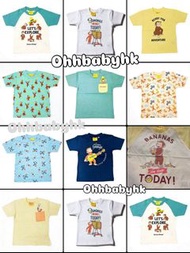 好奇猴喬治兒童T恤