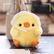 GESH Keychain Yellow Plush Bag Cute Doll
