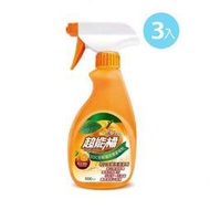 【戶外風】超能橘 SDC全能強效清潔噴劑500ml-3入