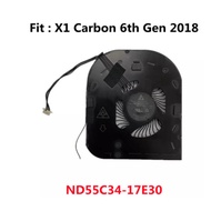 Original Lenovo X1Carbon 6th 2018 ND55C34-17E30 Radiator Fan 01YR204