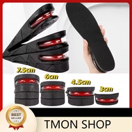 1Pair Height Increase Insole for Feet 3cm 5cm 7cm 9cm Variable Height Shoes Insoles Men Women Air