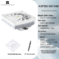 Thermalright AXP120-X67 White ARGB 67mm Height 6 Heat Pipe down Pressure CPU Liquid Cooling System C